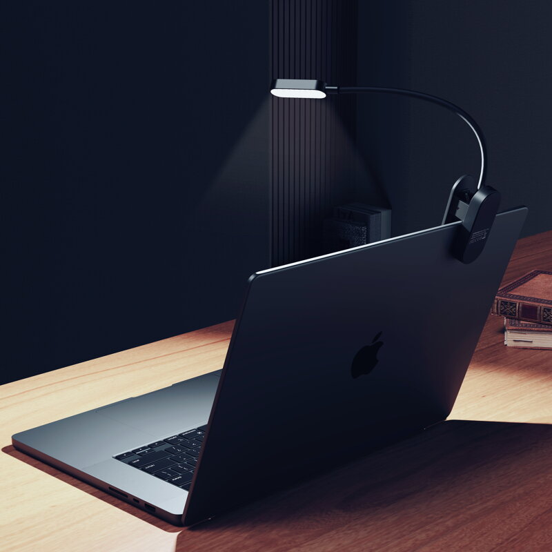 Cubenest Lámpara LED con pinza LTW02 negro