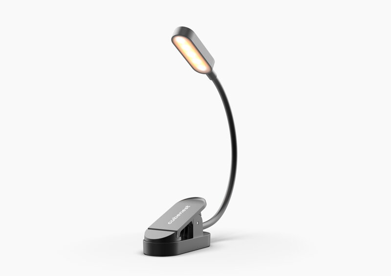 Cubenest Lámpara LED con pinza LTW02 negro