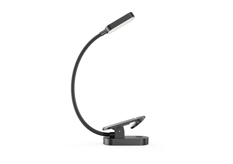 Cubenest Lámpara LED con pinza LTW02 negro
