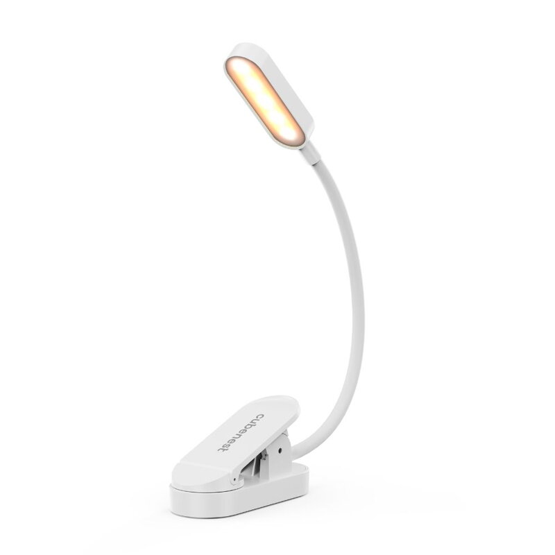Cubenest Lámpara LED con pinza LTW02 blanco