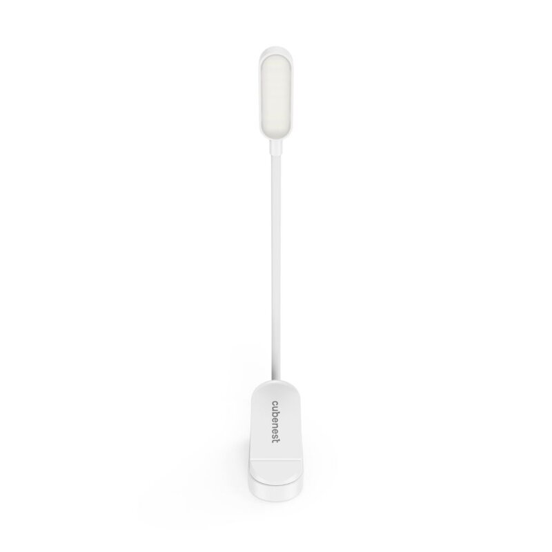 Cubenest Lámpara LED con pinza LTW02 blanco