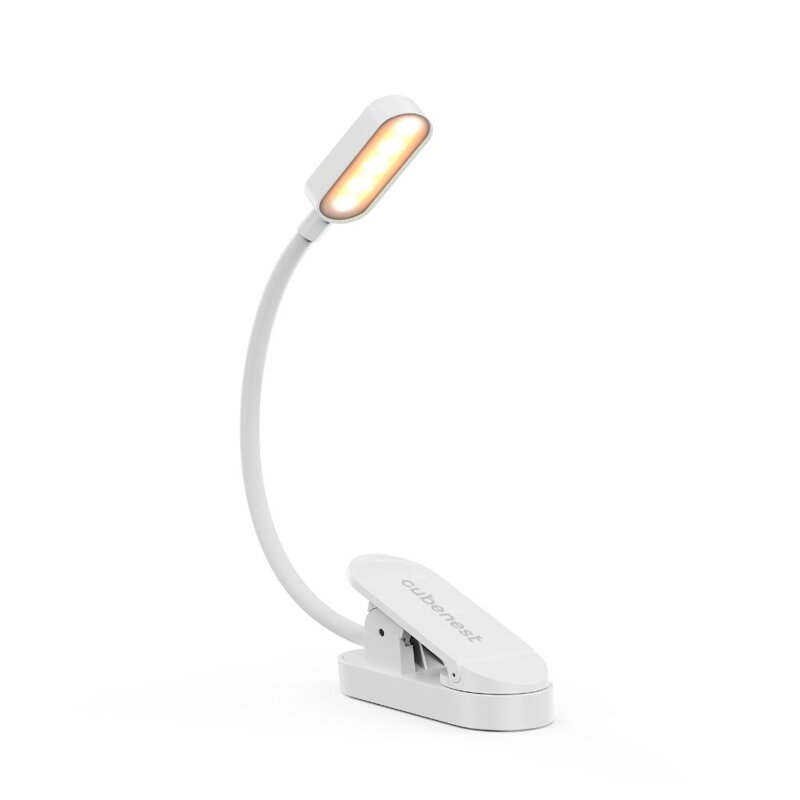 Cubenest Lámpara LED con pinza LTW02 blanco Cubenest Lámpara LED con pinza LTW02 blanco