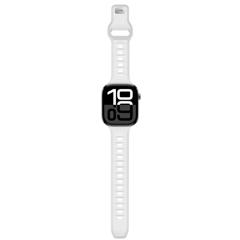 Correa deportiva premium del Apple Watch Blanco