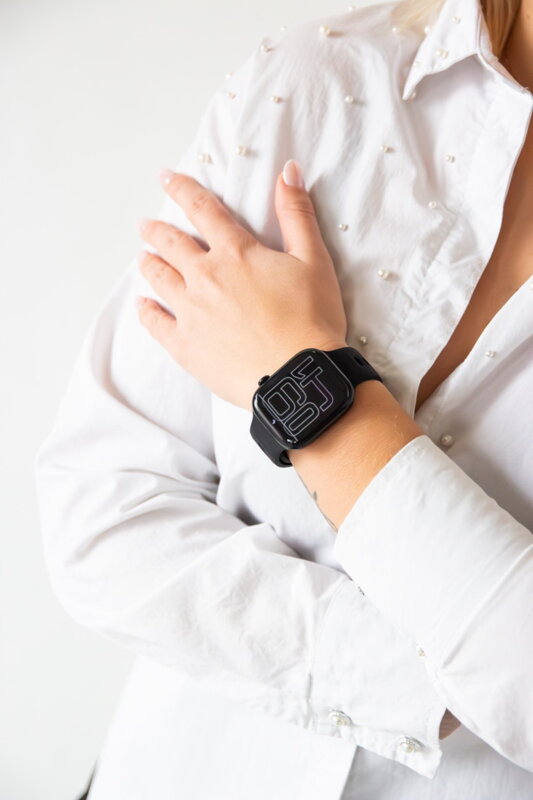 Correa deportiva premium del Apple Watch Negro