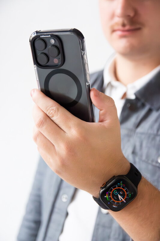 Correa deportiva premium del Apple Watch Negro
