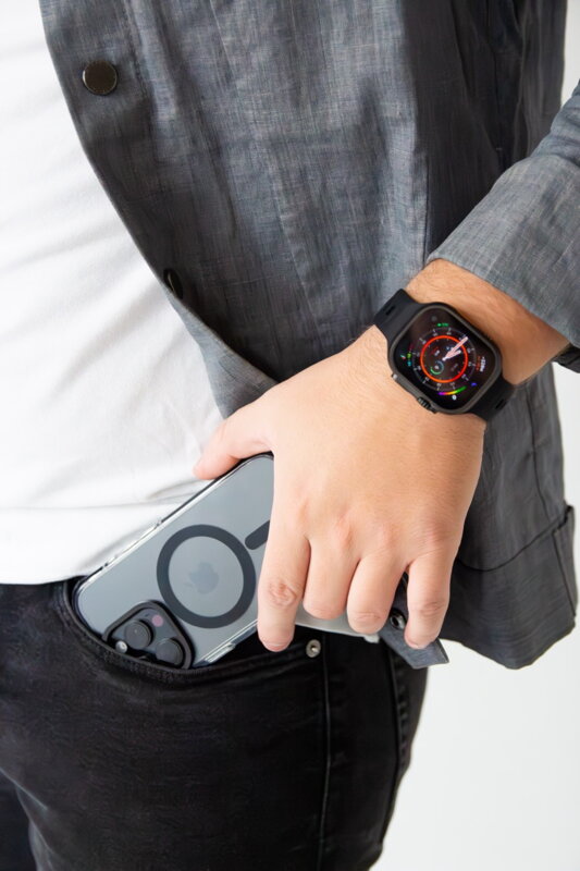 Correa deportiva premium del Apple Watch Negro