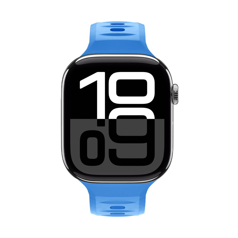Correa deportiva premium del Apple Watch Azul