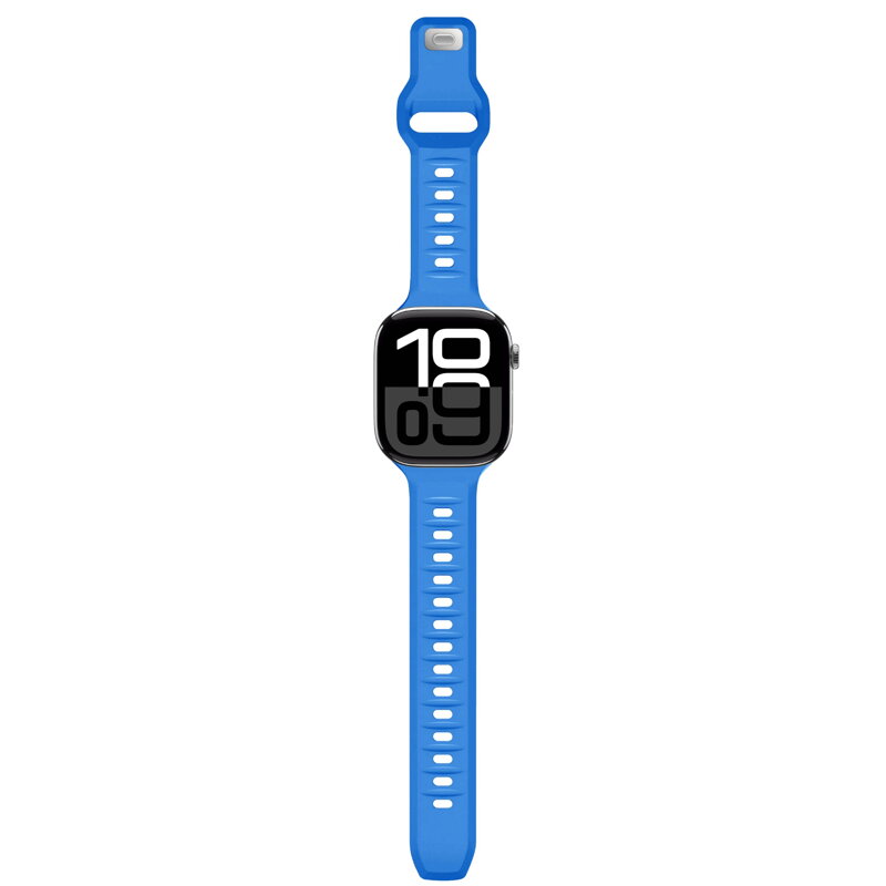 Correa deportiva premium del Apple Watch Azul
