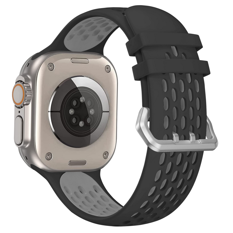 Correa deportiva del Apple Watch Negro/Gris