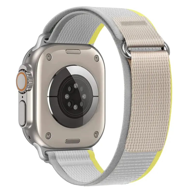 Correa Apple Watch Trail Loop Amarillo/Gris