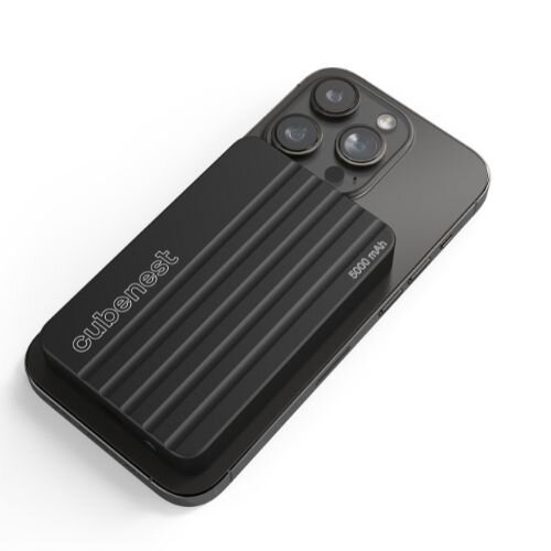 Cubenest Batería inalámbrica magnética 5000 mAh S1B1 negro