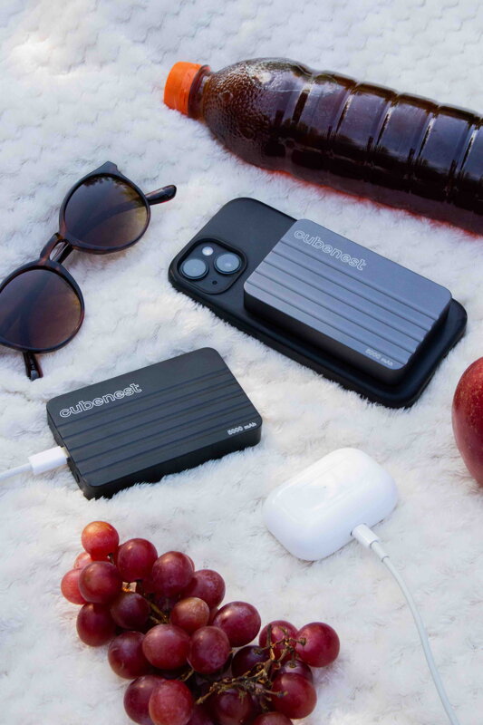 Cubenest Batería inalámbrica magnética 5000 mAh S1B1 gris