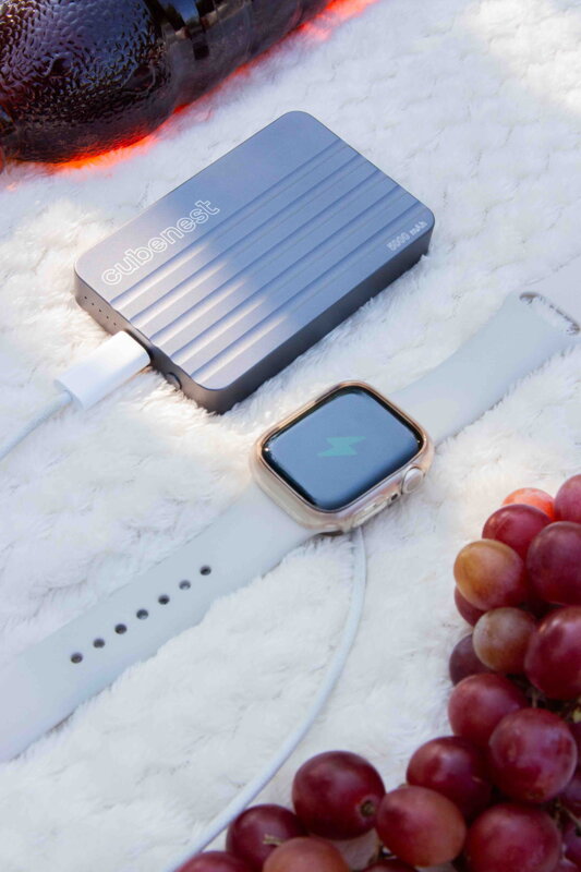 Cubenest Batería inalámbrica magnética 5000 mAh S1B1 gris