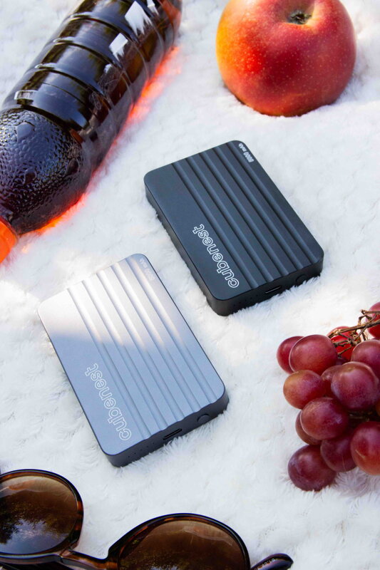 Cubenest Batería inalámbrica magnética 5000 mAh S1B1 gris