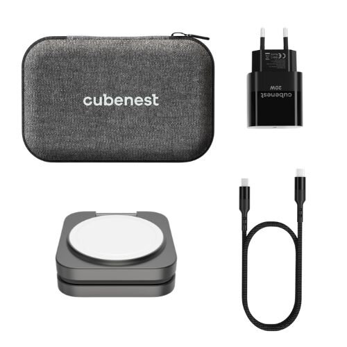 Cubenest El cargador plegable inalámbrico magnético 2 en 1 S211