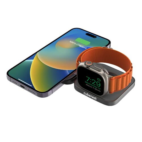 Cubenest El cargador plegable inalámbrico magnético 2 en 1 S211