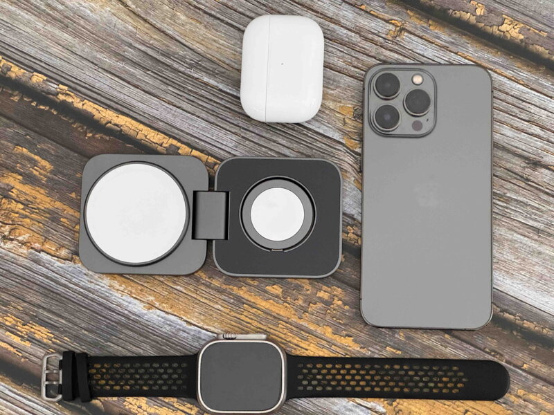 Cubenest El cargador plegable inalámbrico magnético 2 en 1 S211