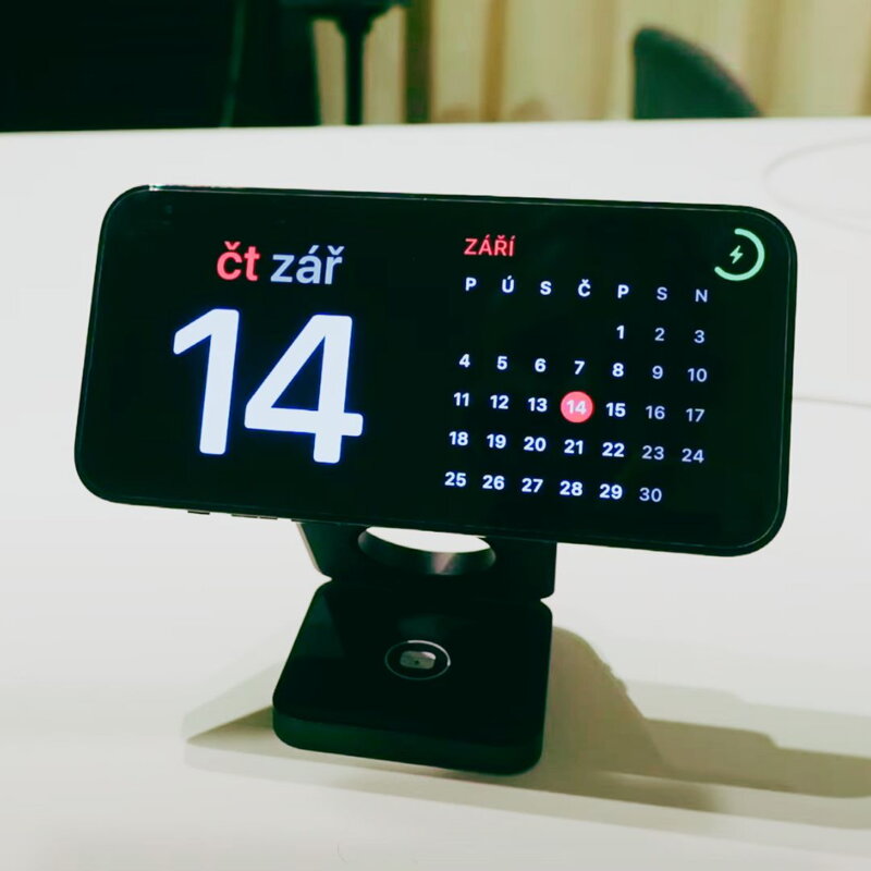 Cubenest El cargador plegable inalámbrico magnético 3 en 1 S312 Pro negro