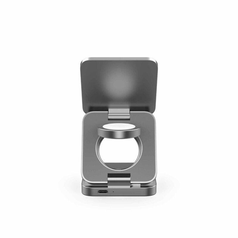 Cubenest El cargador plegable inalámbrico magnético 3 en 1 S312 Pro gris