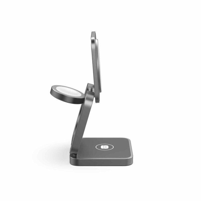 Cubenest El cargador plegable inalámbrico magnético 3 en 1 S312 Pro gris