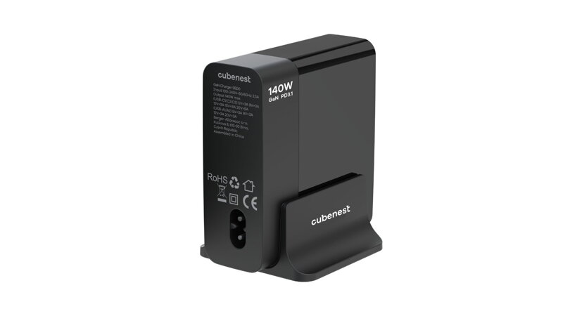 Cubenest Cargador GaN 140 W S5D0