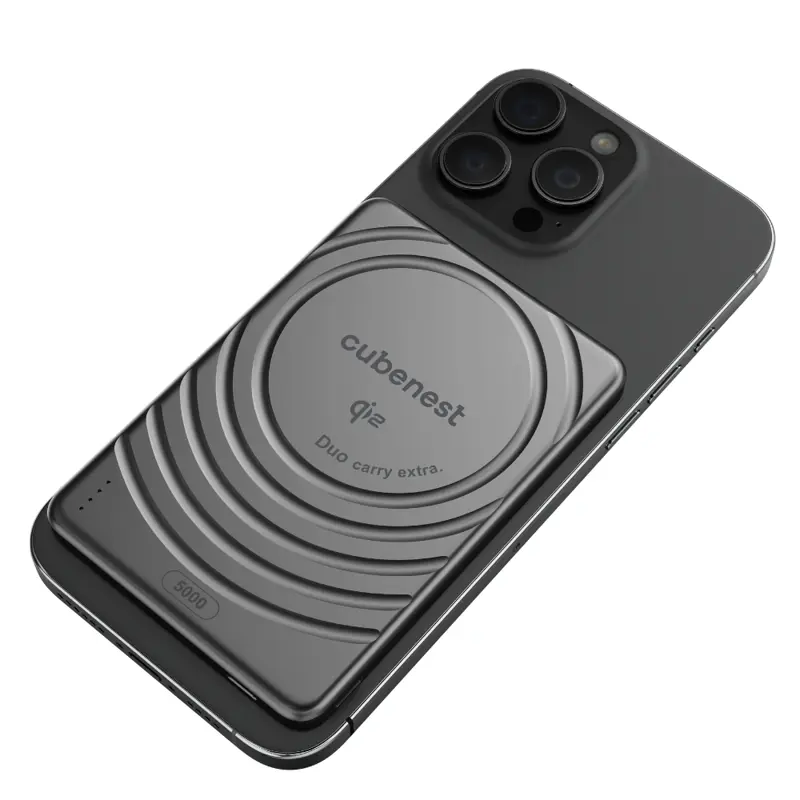 Qi2 Batería MagSafe SlimDual 5000 mAh