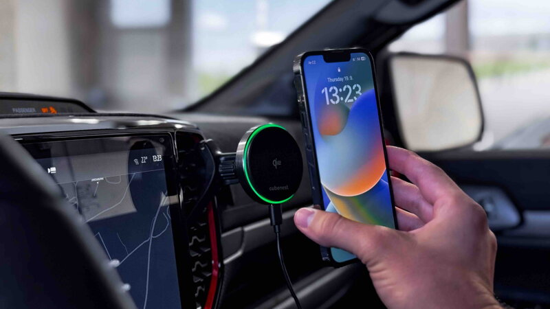 Cubenest Qi2 Cargador inalámbrico magnético para coche SQ1C0