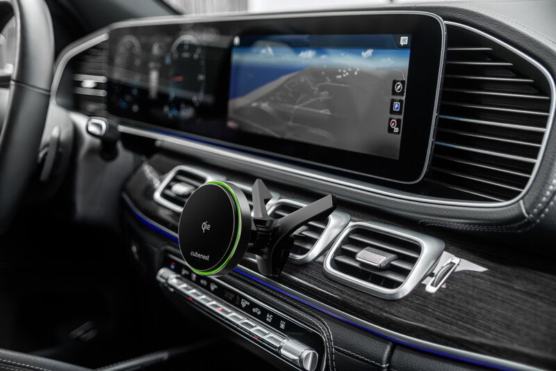 Cubenest Qi2 Cargador inalámbrico magnético para coche SQ1C0