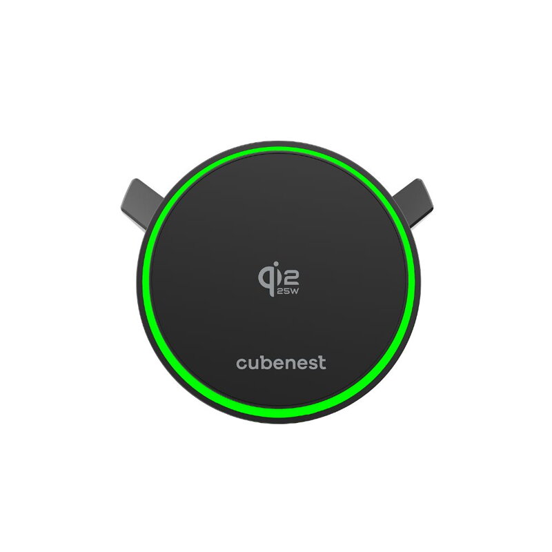 Cubenest Qi2.2 Cargador inalámbrico magnético para coche SQ1C4