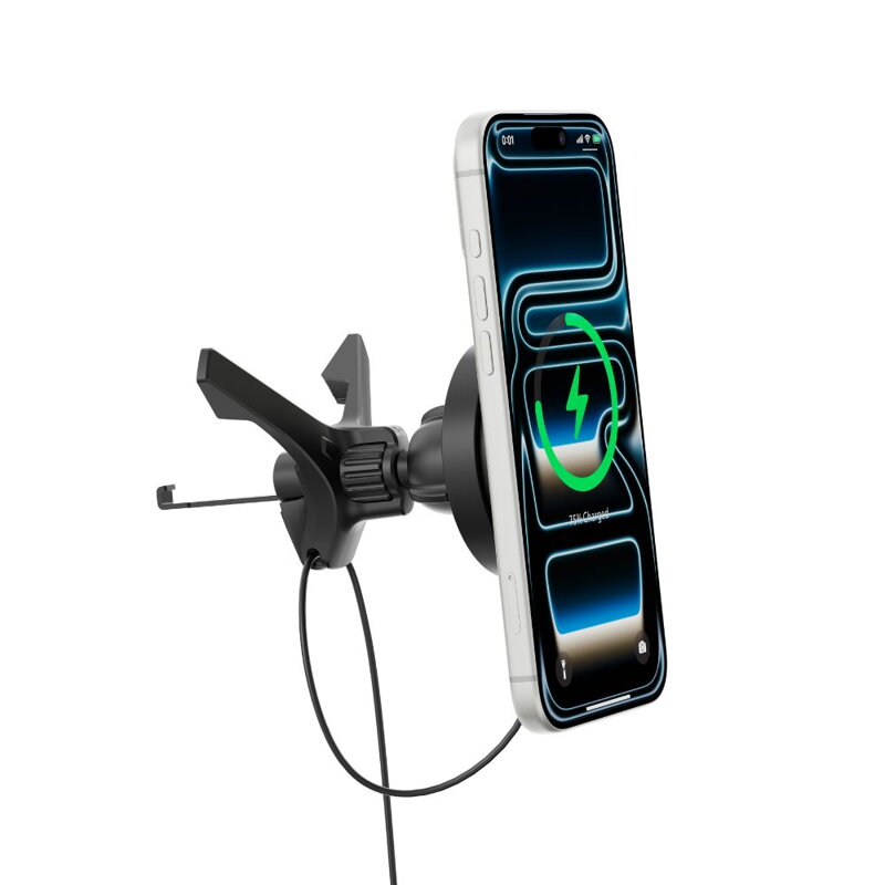 Cubenest Qi2.2 Cargador inalámbrico magnético para coche SQ1C4