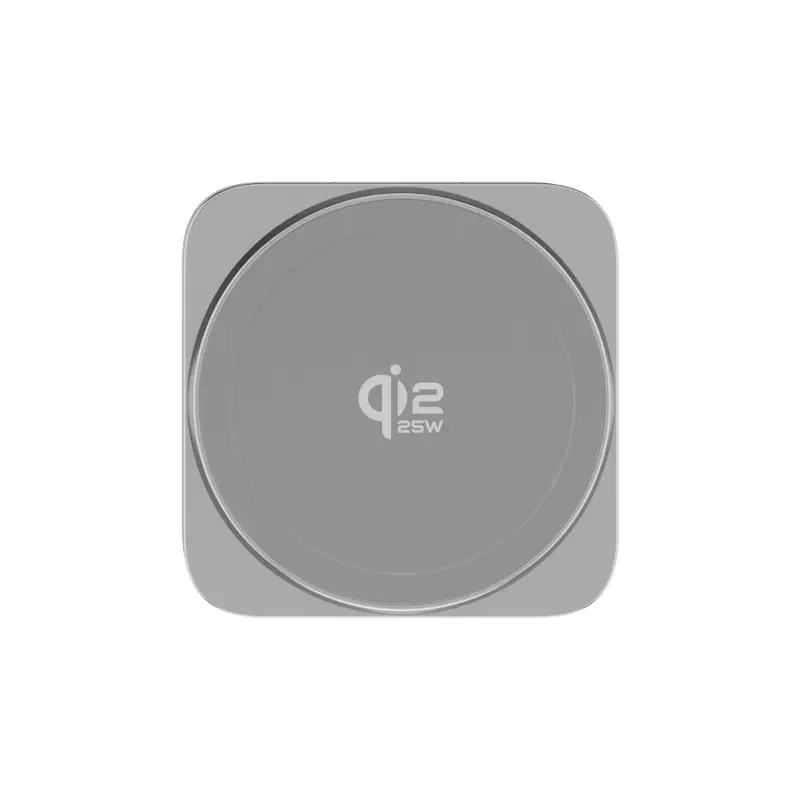Cubenest El Qi2.2 cargador plegable inalámbrico magnético 3 en 1 SQ312 Ultra gris