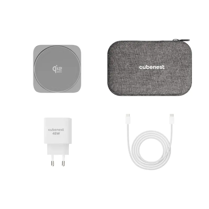 Qi2.2 Skládací MagSafe nabíječka 3v1