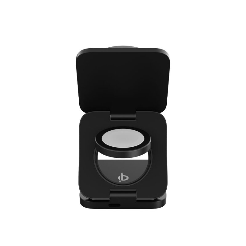 Cubenest El Qi2.2 cargador plegable inalámbrico magnético 3 en 1 SQ312 Ultra negro
