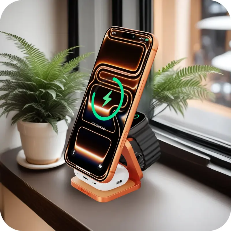 Qi2.2 Cargador MagSafe 3 en 1 Qi2.2 Cargador MagSafe 3 en 1