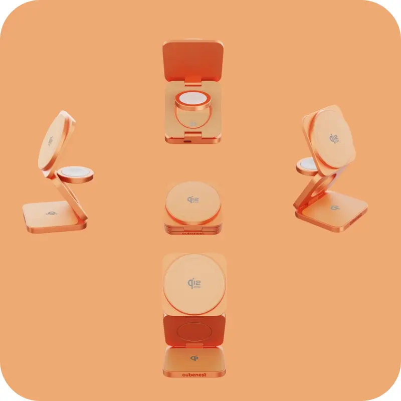 Qi2.2 Cargador MagSafe 3 en 1 Qi2.2 Cargador MagSafe 3 en 1