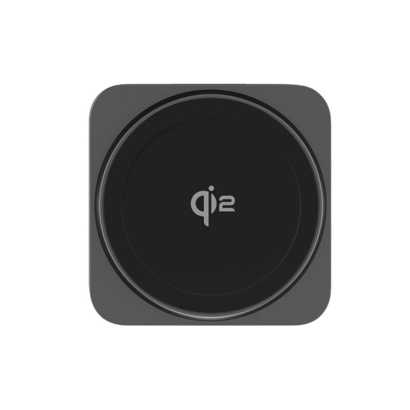 Cubenest El Qi2 cargador plegable inalámbrico magnético 3 en 1 SQ312 Pro negro