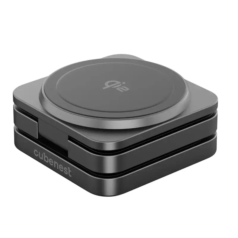 Qi2 Skládací MagSafe nabíječka 3v1 Ultimátní spojení stylu a výkonu