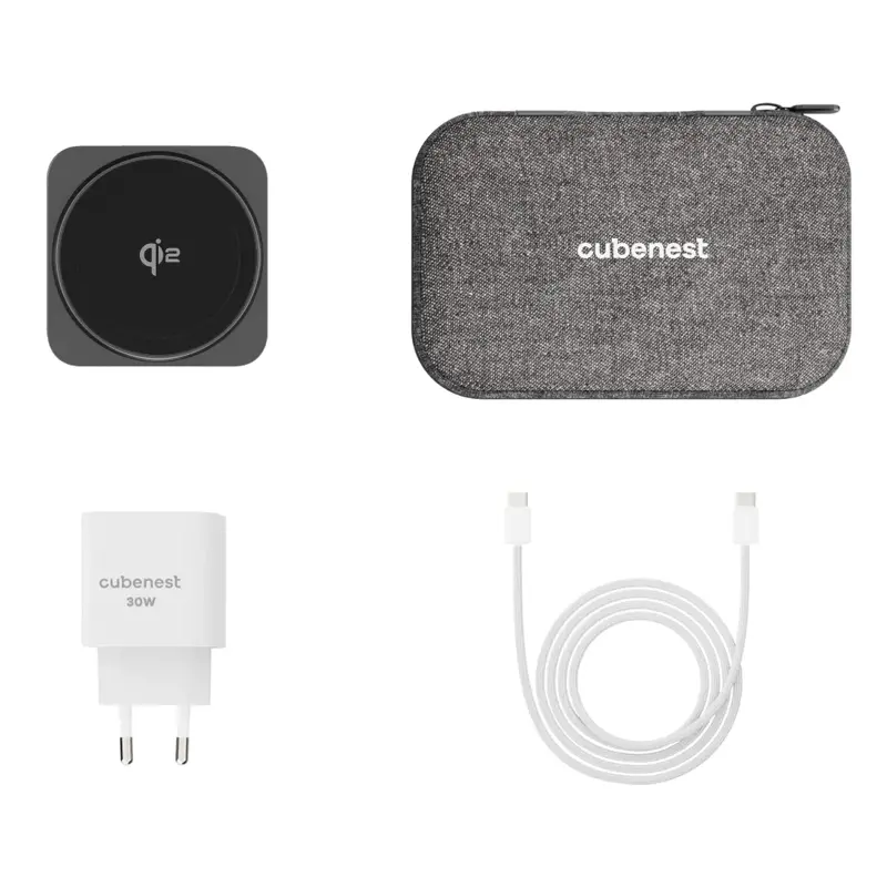 Qi2 Skládací MagSafe nabíječka 3v1 Ultimátní spojení stylu a výkonu