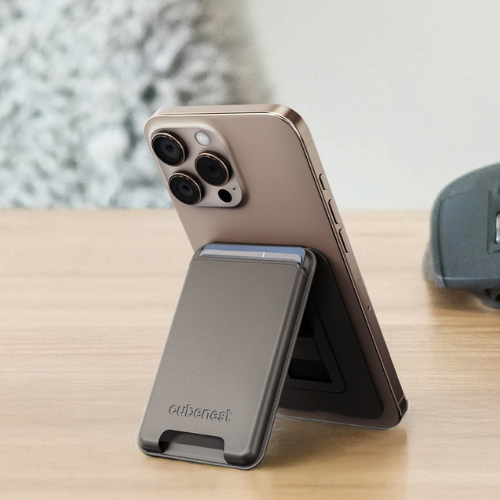 Cubenest Cartera y soporte magnéticos Premium WT01S oro