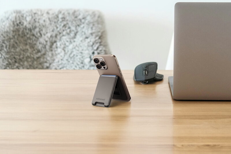 Cubenest Cartera y soporte magnéticos Premium WT01S oro