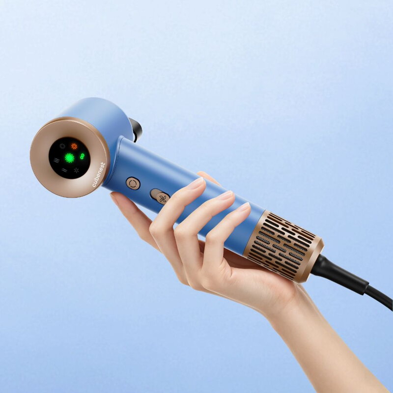 Cubenest Secador de pelo mini SwiftDry SDHD02 azul