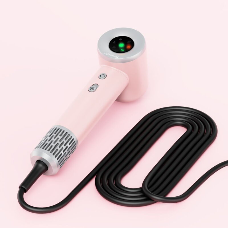 Cubenest Secador de pelo mini SwiftDry SDHD02 rosa